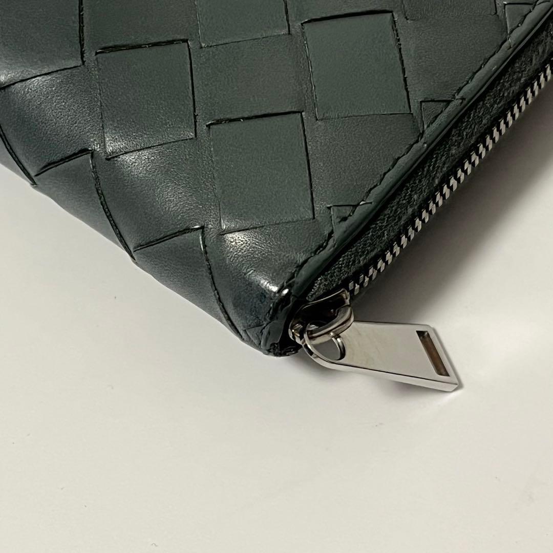 BOTTEGAVENETA マキシイントレチャート　長財布　ラウンドジップ