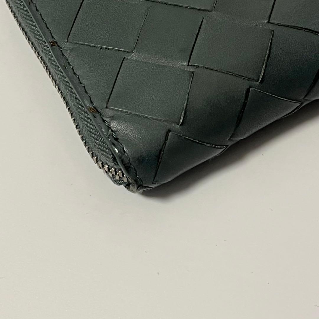 BOTTEGAVENETA マキシイントレチャート　長財布　ラウンドジップ