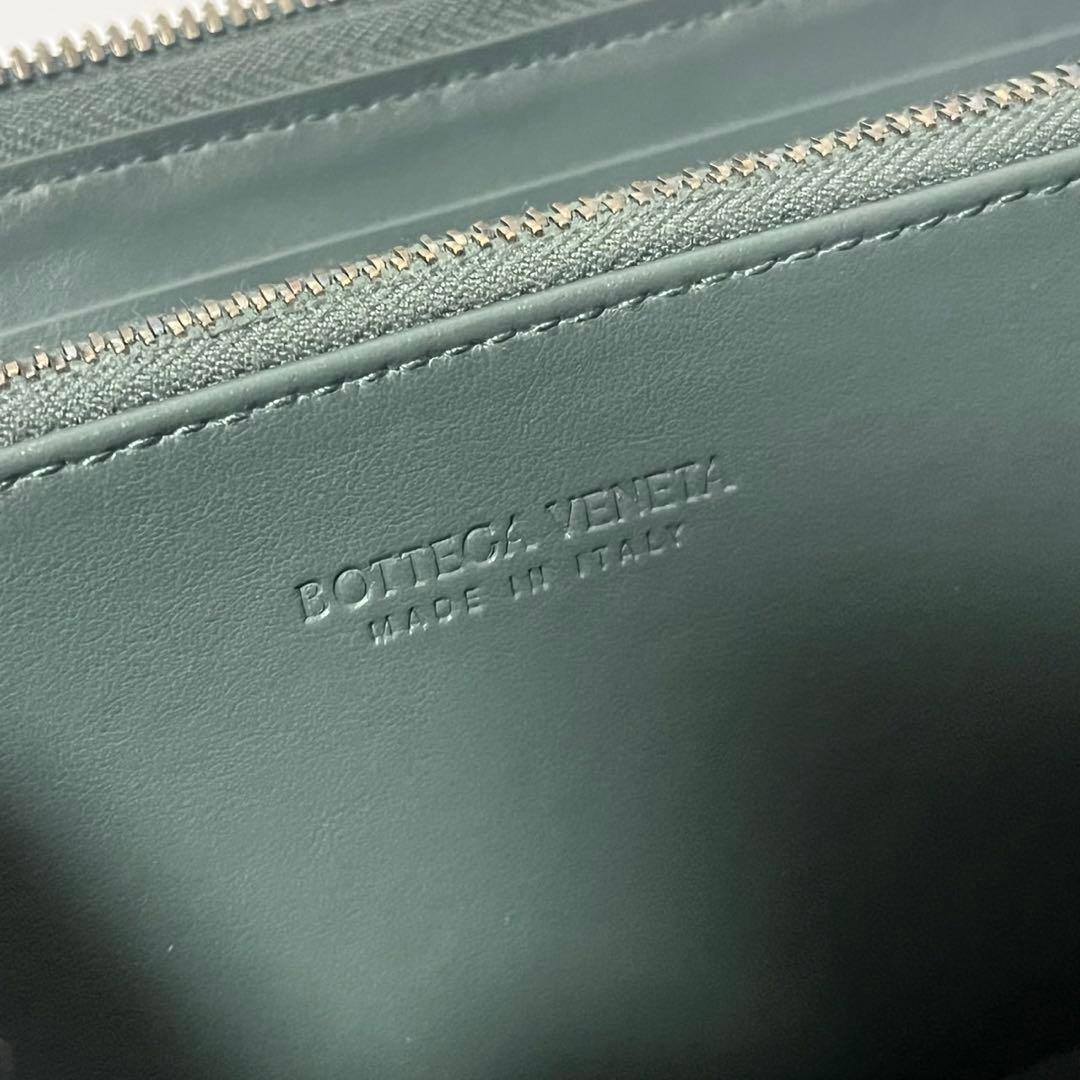 BOTTEGAVENETA マキシイントレチャート　長財布　ラウンドジップ