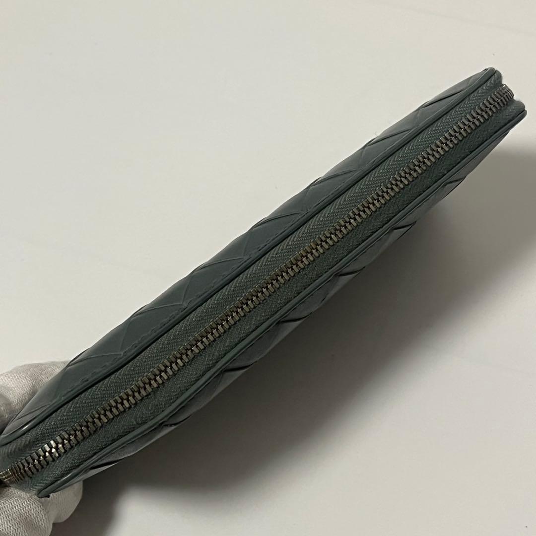 BOTTEGAVENETA マキシイントレチャート　長財布　ラウンドジップ