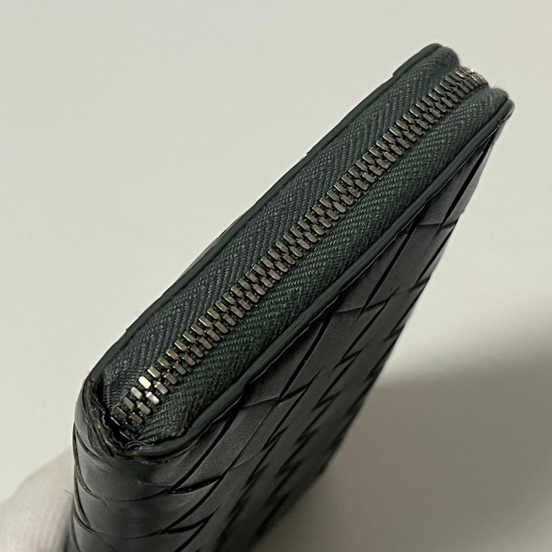 BOTTEGAVENETA マキシイントレチャート　長財布　ラウンドジップ