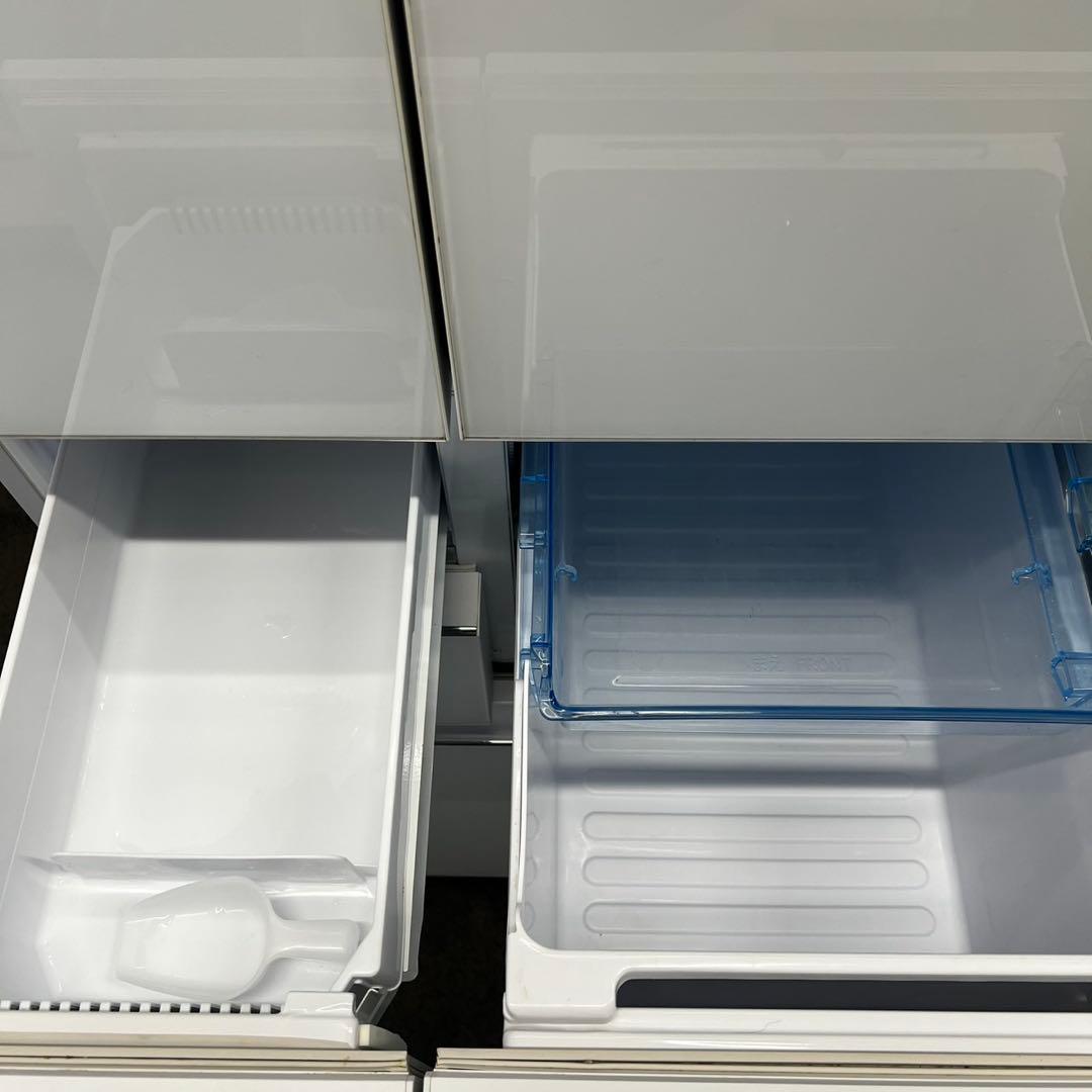 ★132　冷蔵庫　シャープ　400ℓ-500ℓ　両開き　白　安い　中古　設置無料