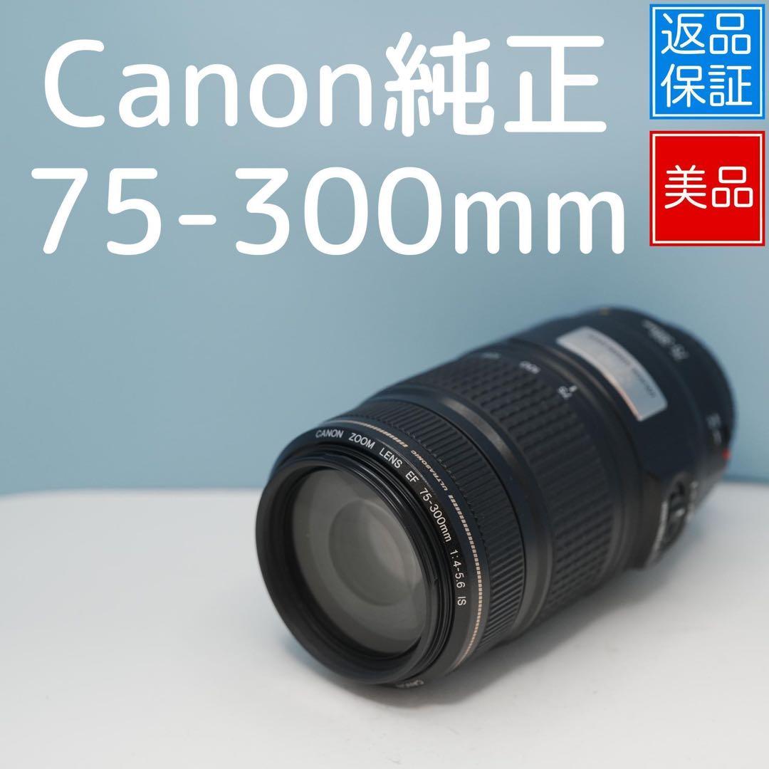 Canon純正 75-300mm 望遠レンズ 美品 a4203