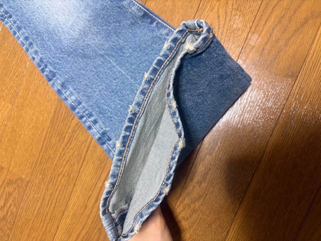 moussy MVSフレアデニム22インチ