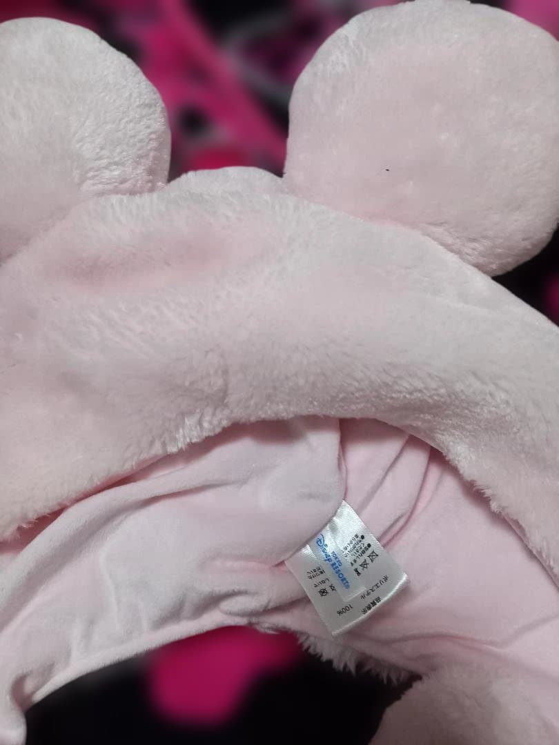 ディズニーピンクマフラーファンキャップ