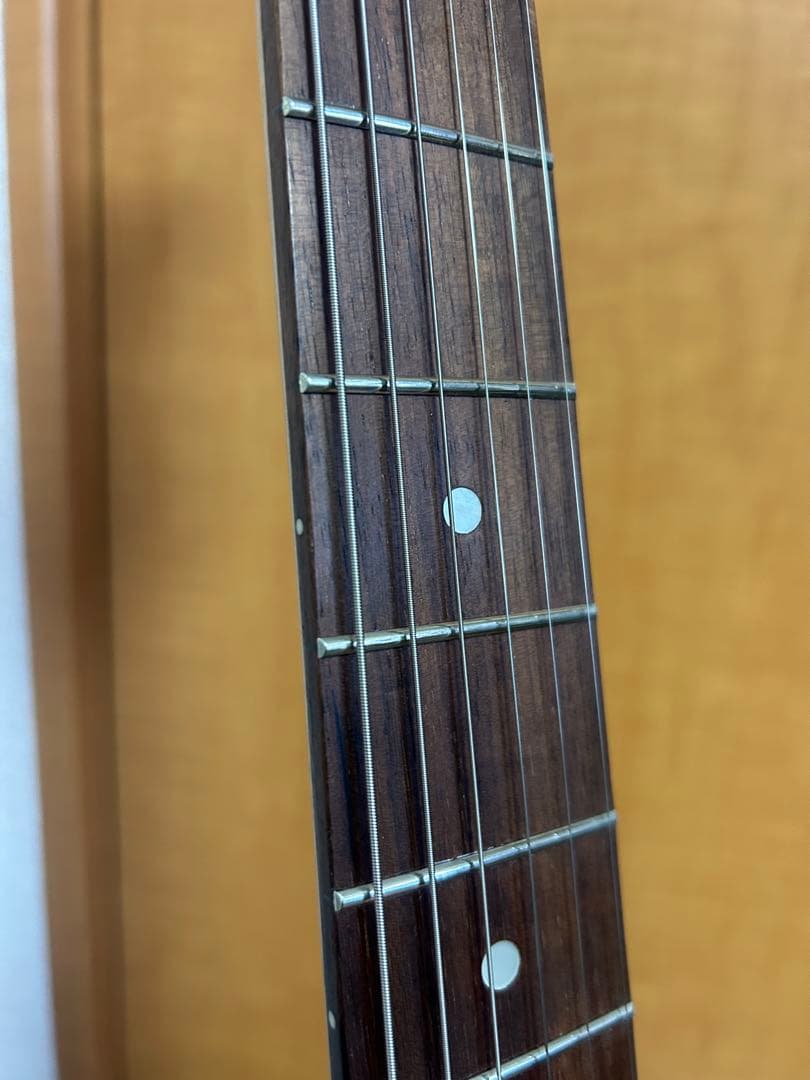 SELDERストラトキャスタータイプ黒 シングルコイル各部調整済み