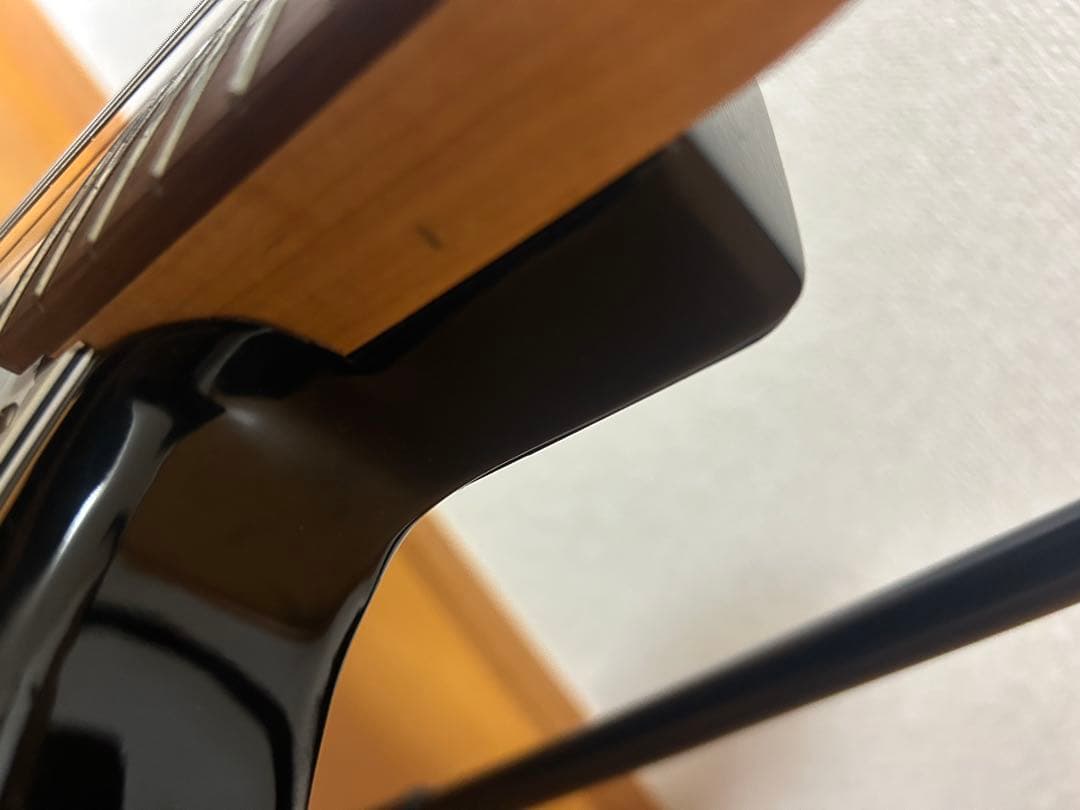 SELDERストラトキャスタータイプ黒 シングルコイル各部調整済み