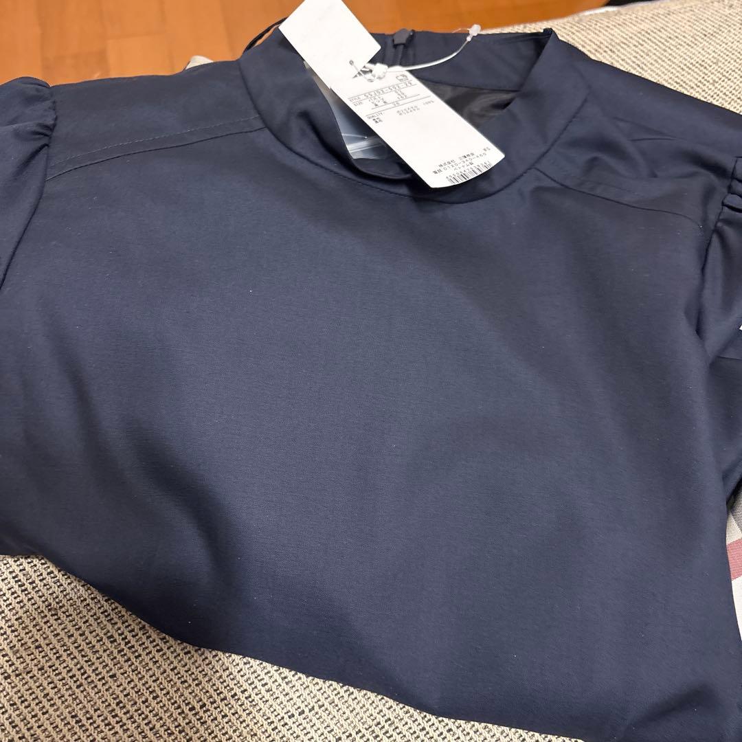 【新品未使用】【ブルーレーベルクレストブリッジ】マイクロスパンポプリンドレス