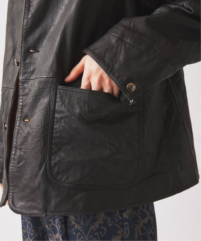 JOURNALSTANDARD relume ゴートレザーカバーオール　Lサイズ