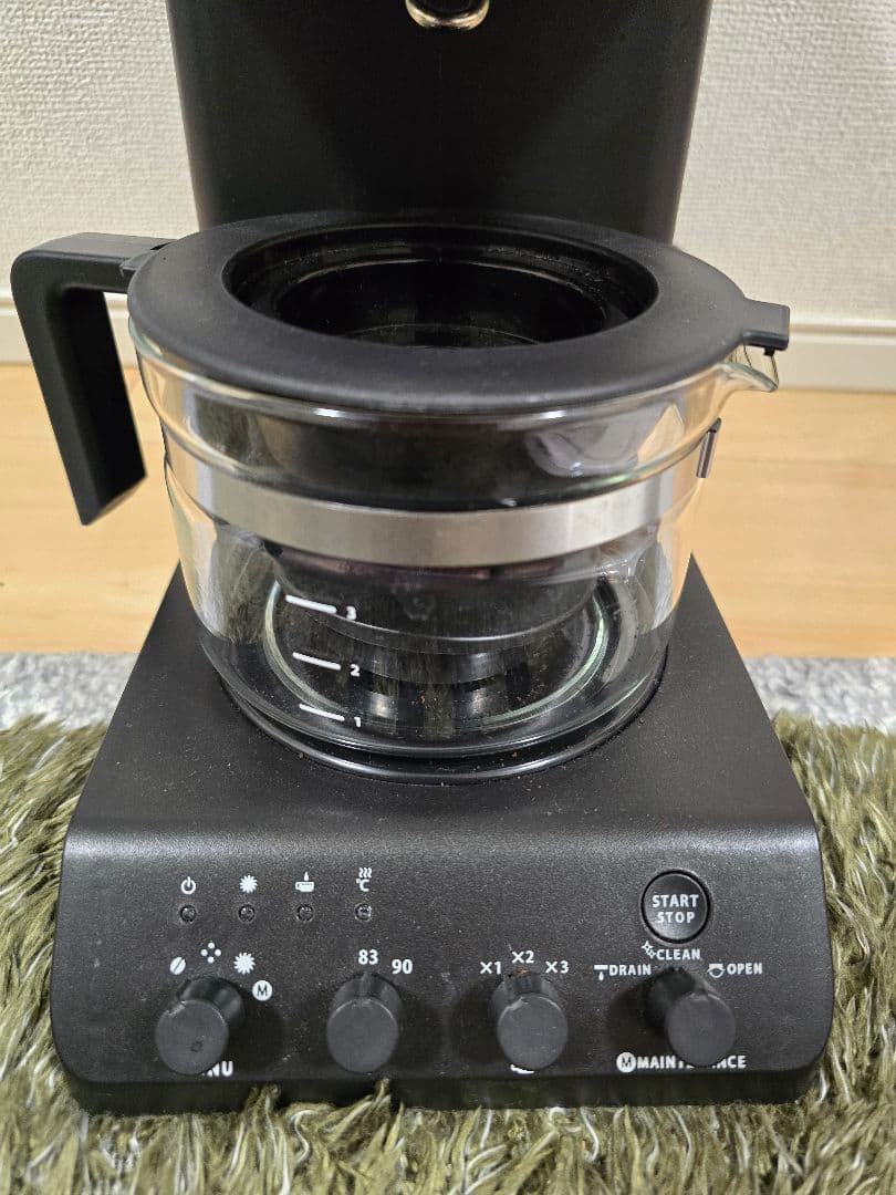 ツインバード TWINBIRD コーヒーメーカー CM-D457 ブラック 美品