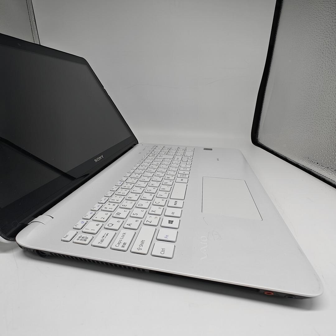 【VAIO】SVF 高速i7 新品SSD512GB 16GB ホワイトノートPC