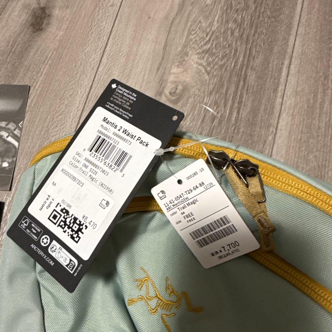 ARC'TERYX Mantle 2 Waist Pack ミントグリーン
