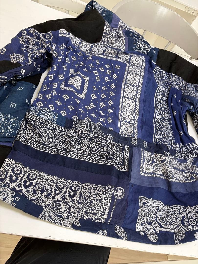 ［最安］readymade マウンテンパーカー　ペイズリー　サイズ1