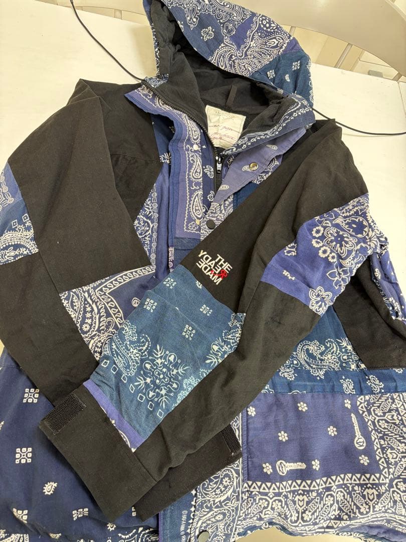 ［最安］readymade マウンテンパーカー　ペイズリー　サイズ1
