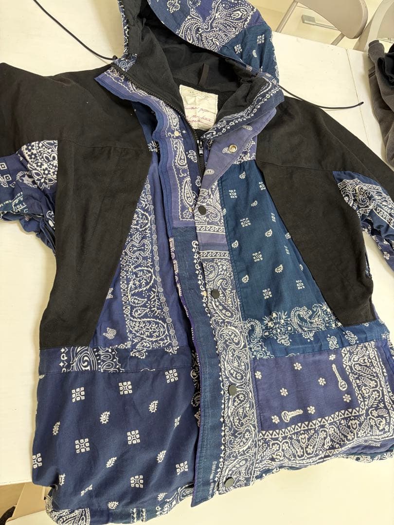 ［最安］readymade マウンテンパーカー　ペイズリー　サイズ1