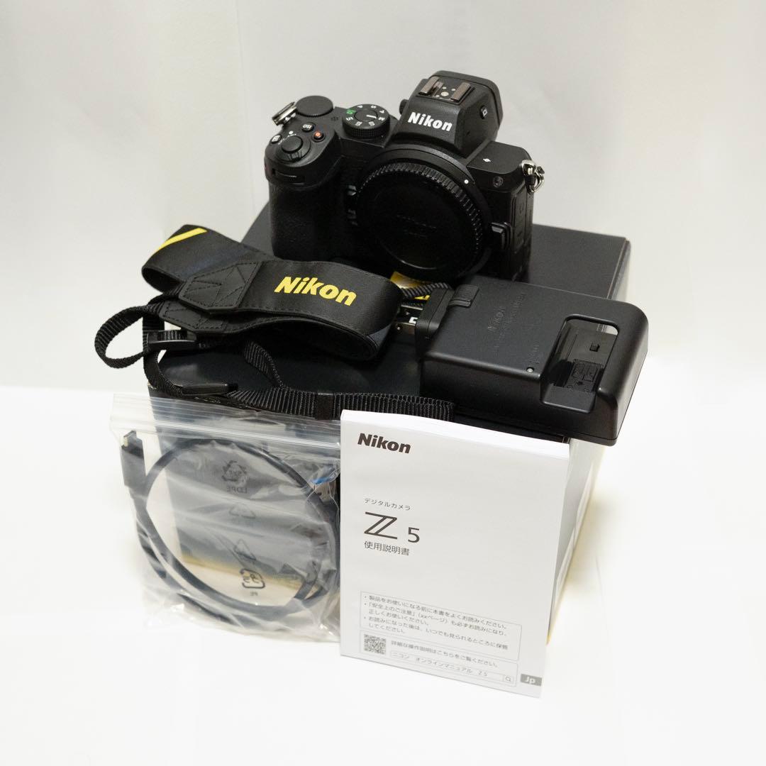 【美品・低シャッター数】Nikon Z5 ボディ フルセット