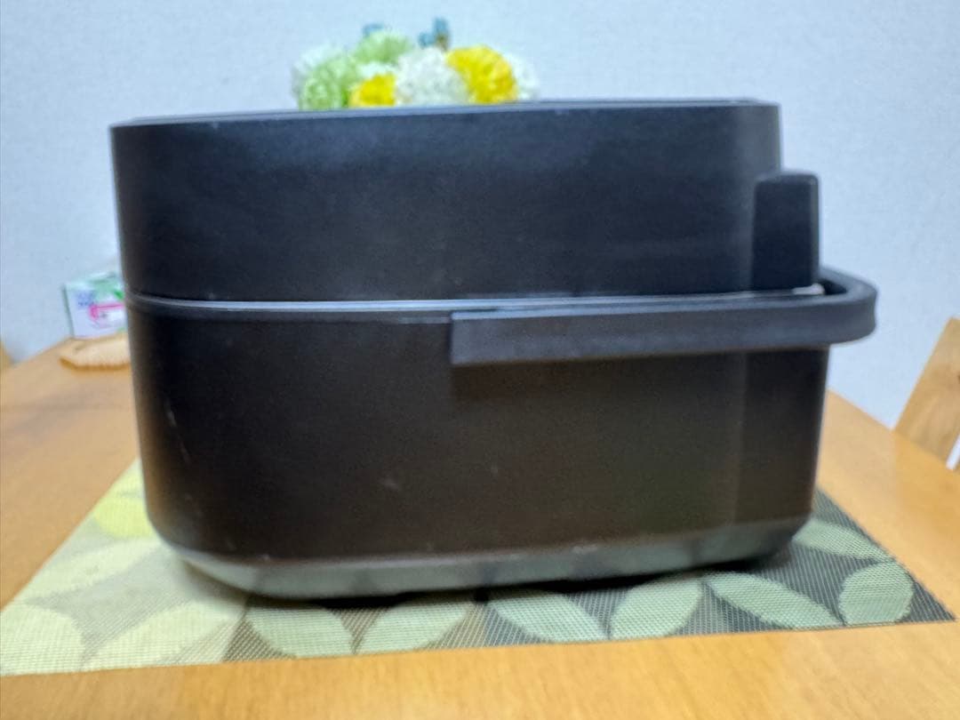 パナソニックスチーム&可変圧力IH炊飯器　SR-VSX108 ブラック 動作保証