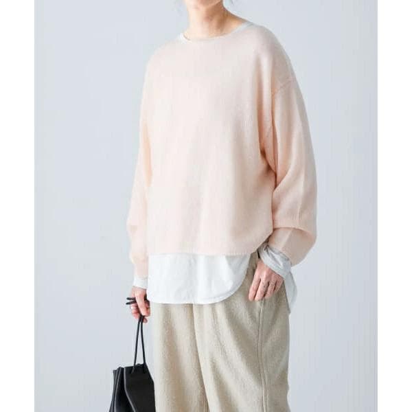 かぐれ kagure モヘヤプルオーバーニット ピンク 新品未使用