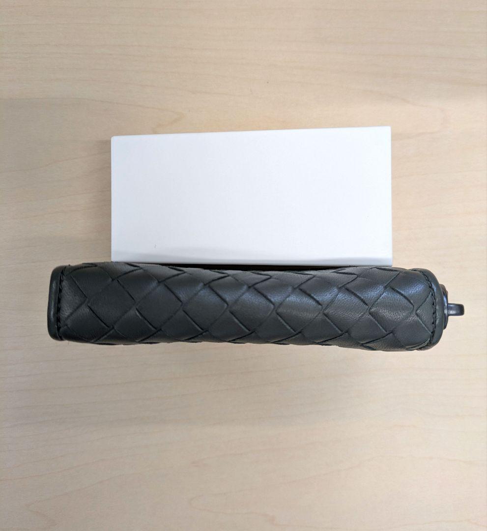 【美品】ボッテガヴェネタ インテレチャート ケース グレー 箱袋付き