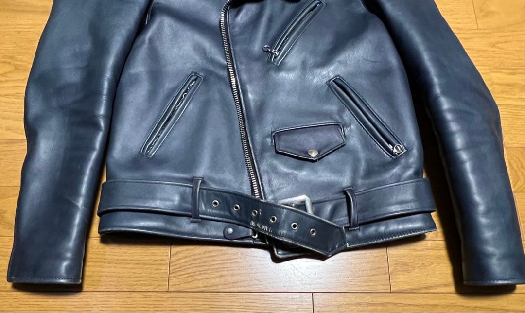 希少ネイビー Schott 613UST ワンスター 38 LONG TALL