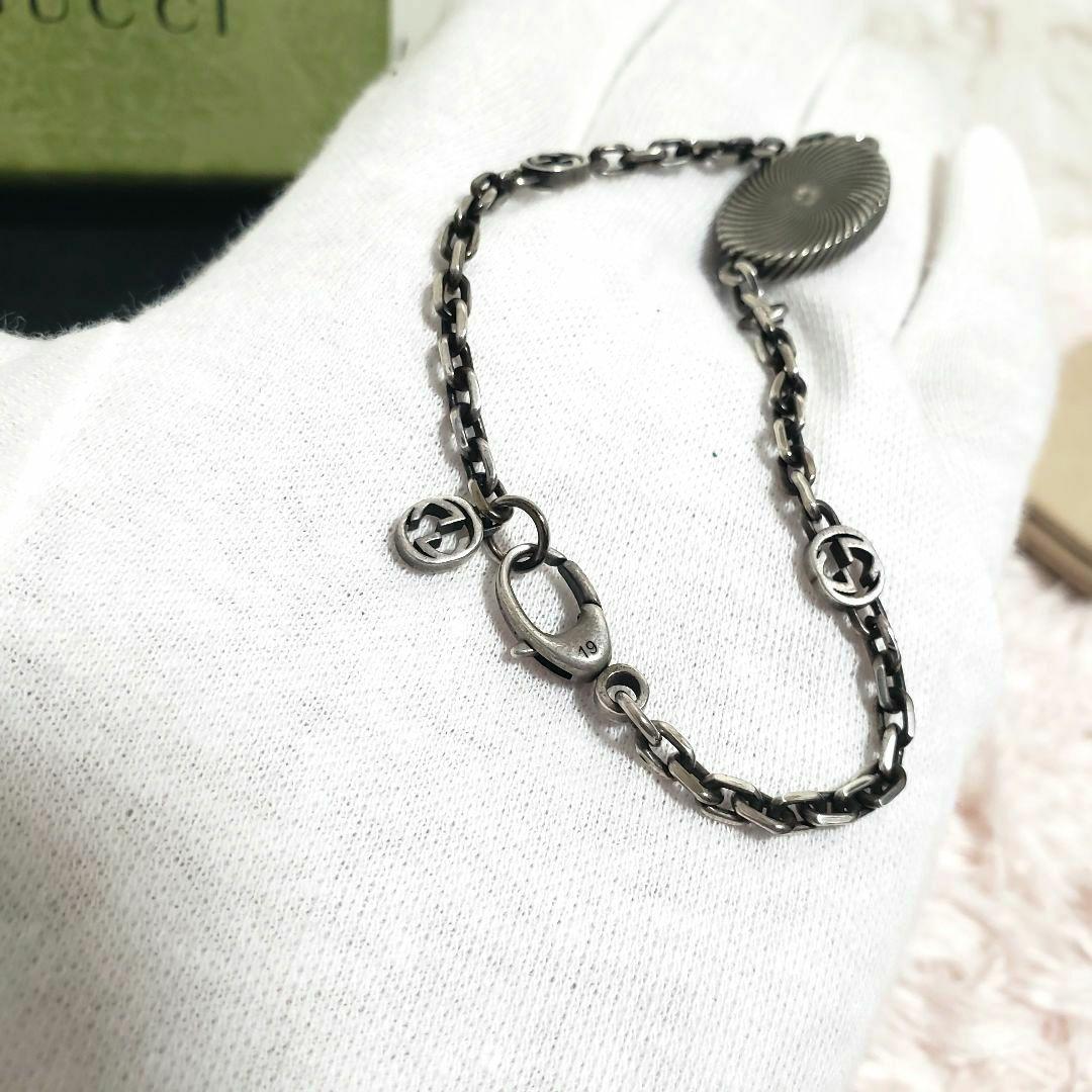 GUCCI グッチ ダブルジー マーモント ブレスレット クローム