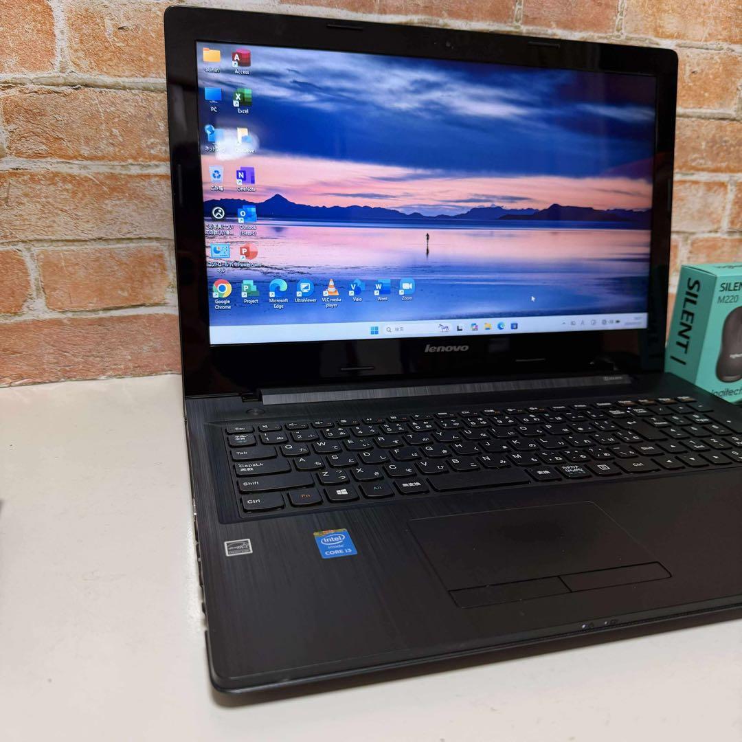 レノボノートPC 高速起動SSD WebカメラWindows 11 オフィス付