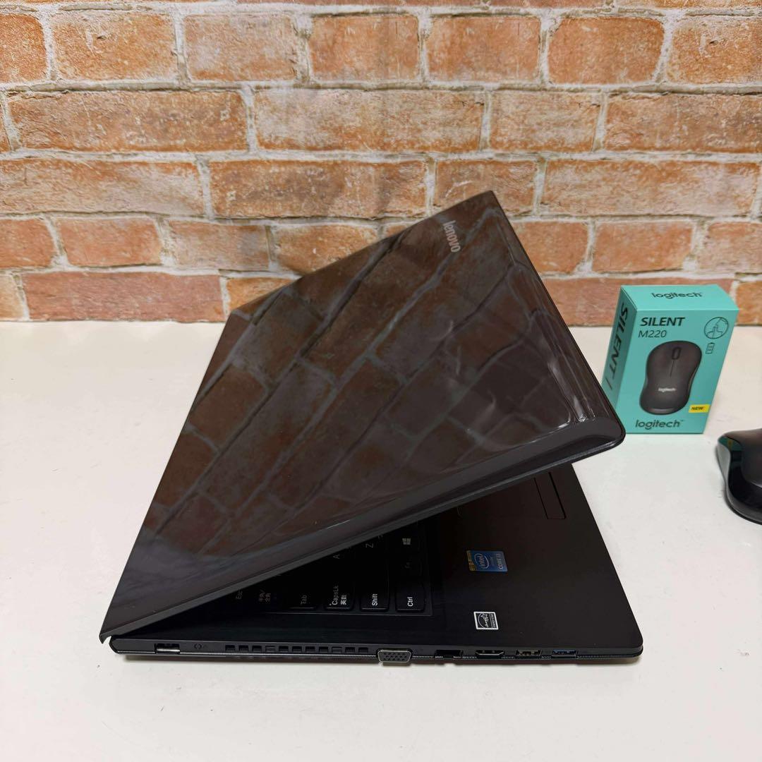 レノボノートPC 高速起動SSD WebカメラWindows 11 オフィス付