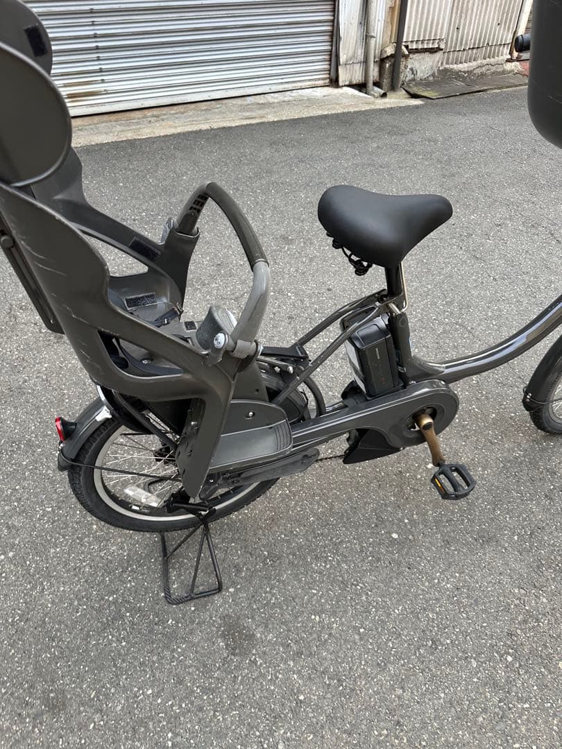 人気な車種　ブリヂストンビッケ　子供乗せシート付き電動自転車　お買い得品