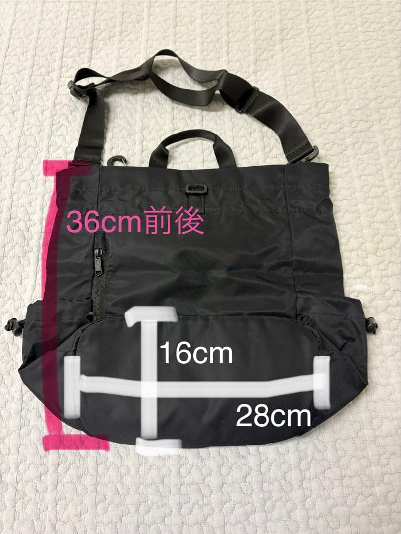 THE NORTH FACE ブラック リュック　ショルダーバッグ 2way