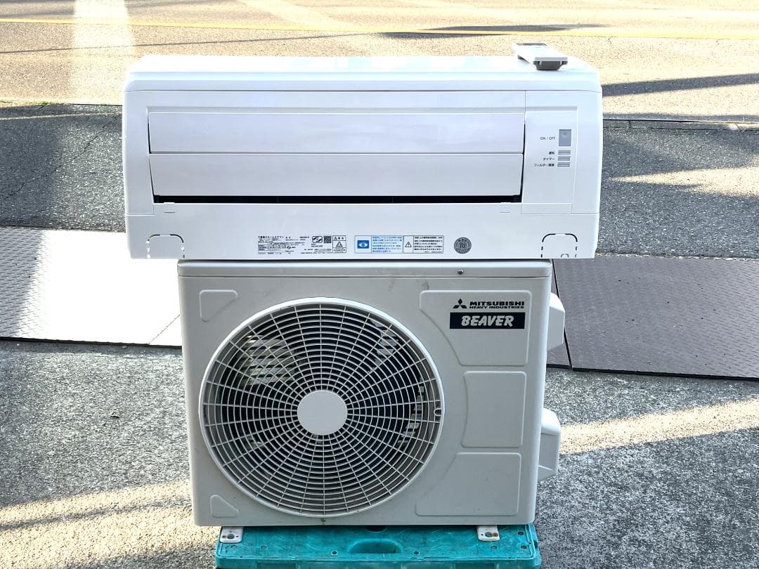 愛知岐阜/送料込★三菱　2.2kWエアコン(６畳)SRK22RX-W　2020年
