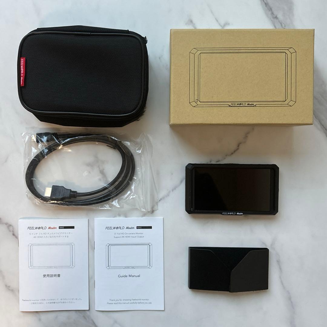 【美品】FEELWORLD MA5 5インチ フィールドモニター