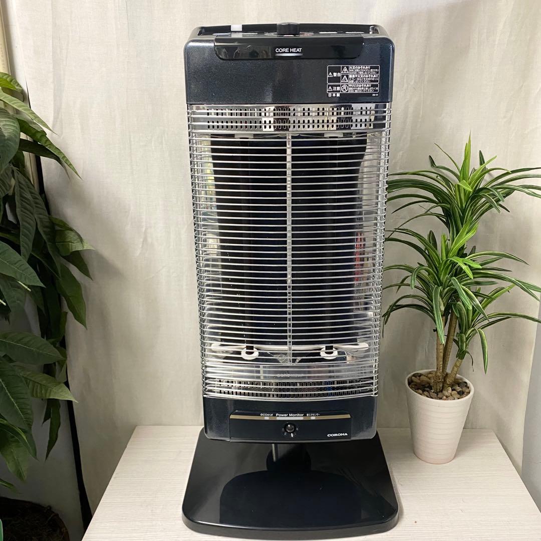 人気カラーのブラック系がカッコいい！遠赤外線であったか♪コロナ遠赤外線ストーブ