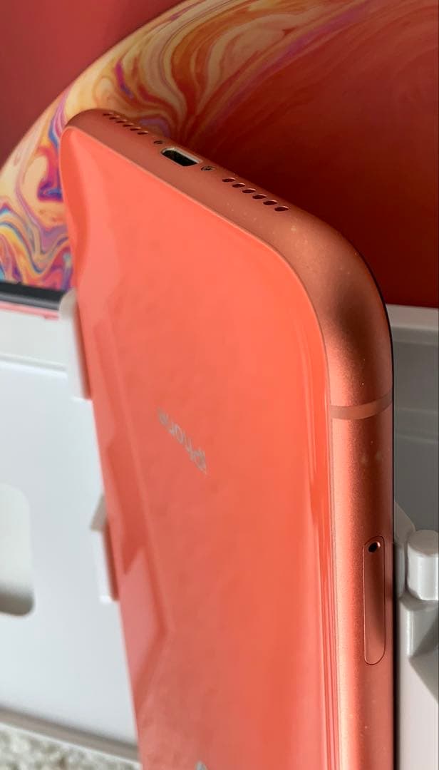 Apple iPhoneXR 10rレッド 128GB バッテリー９０%付属品付