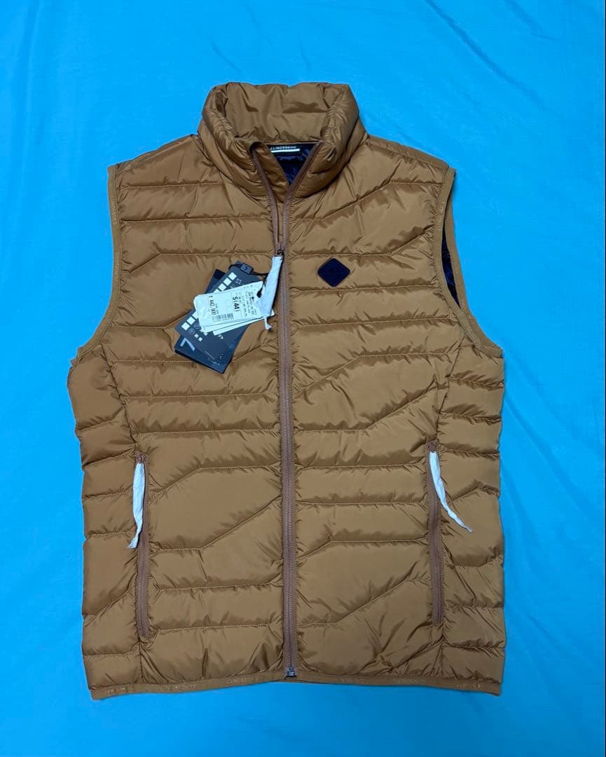 J.LINDEBERG J リンドバーグ ダウンベスト ブラウン S(M相当)