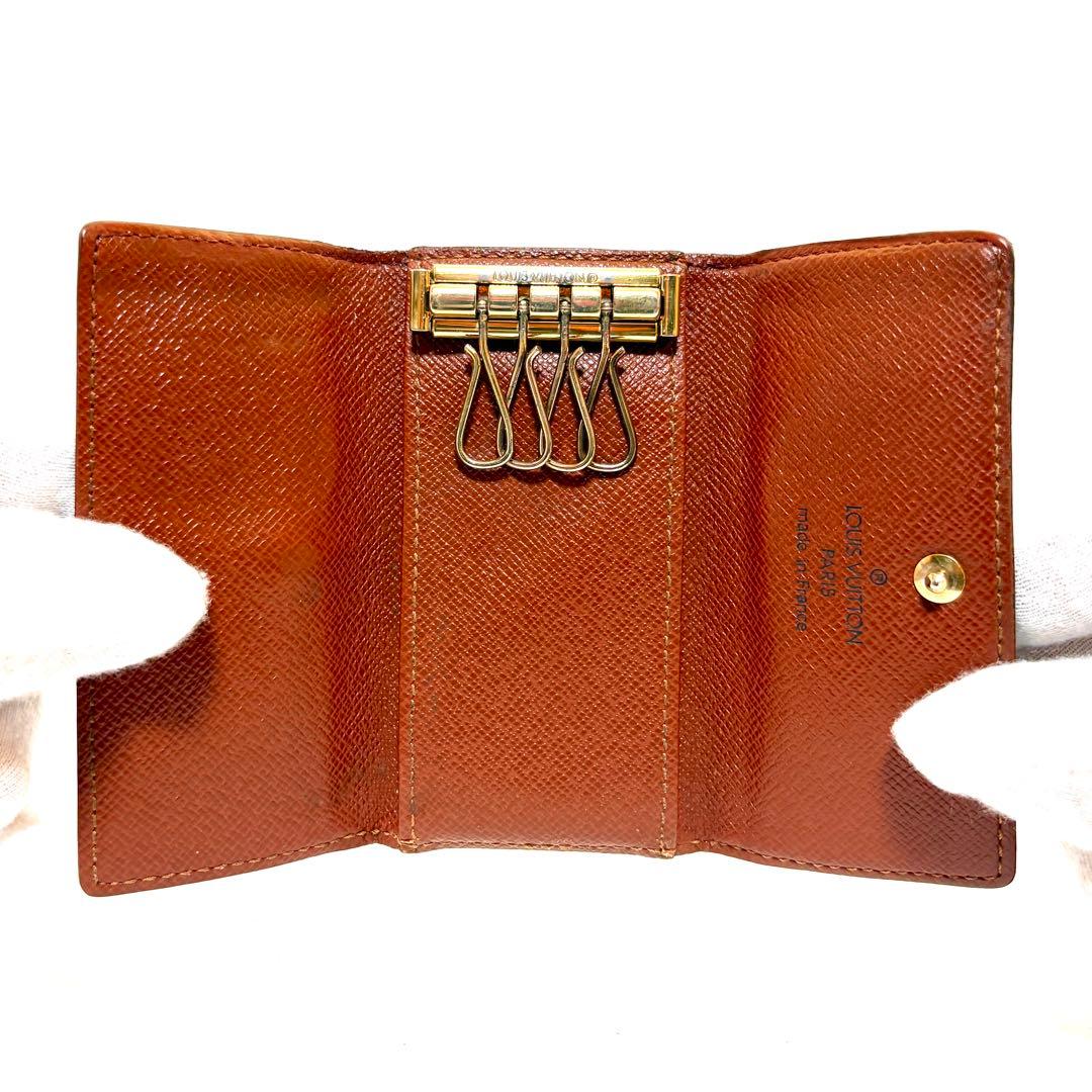 美品 ルイヴィトン モノグラム　ミュルティクレ4　キーケース