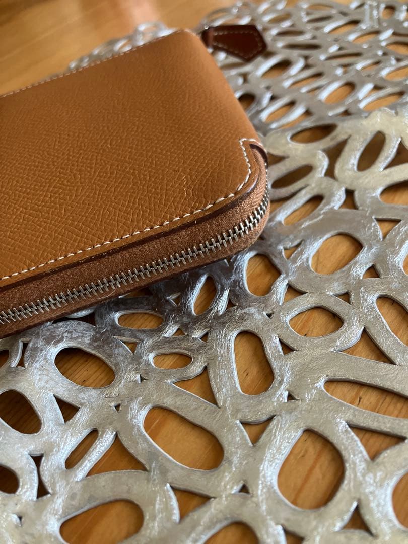 HERMÈS エルメス アザップ シルクイン コンパクト ゴールド