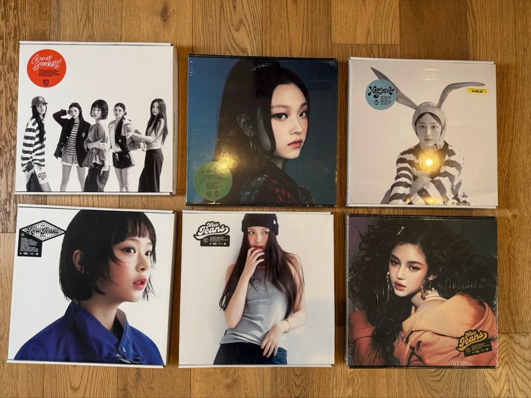 NewJeans How Sweet & Bubble Gum 全6形態セット