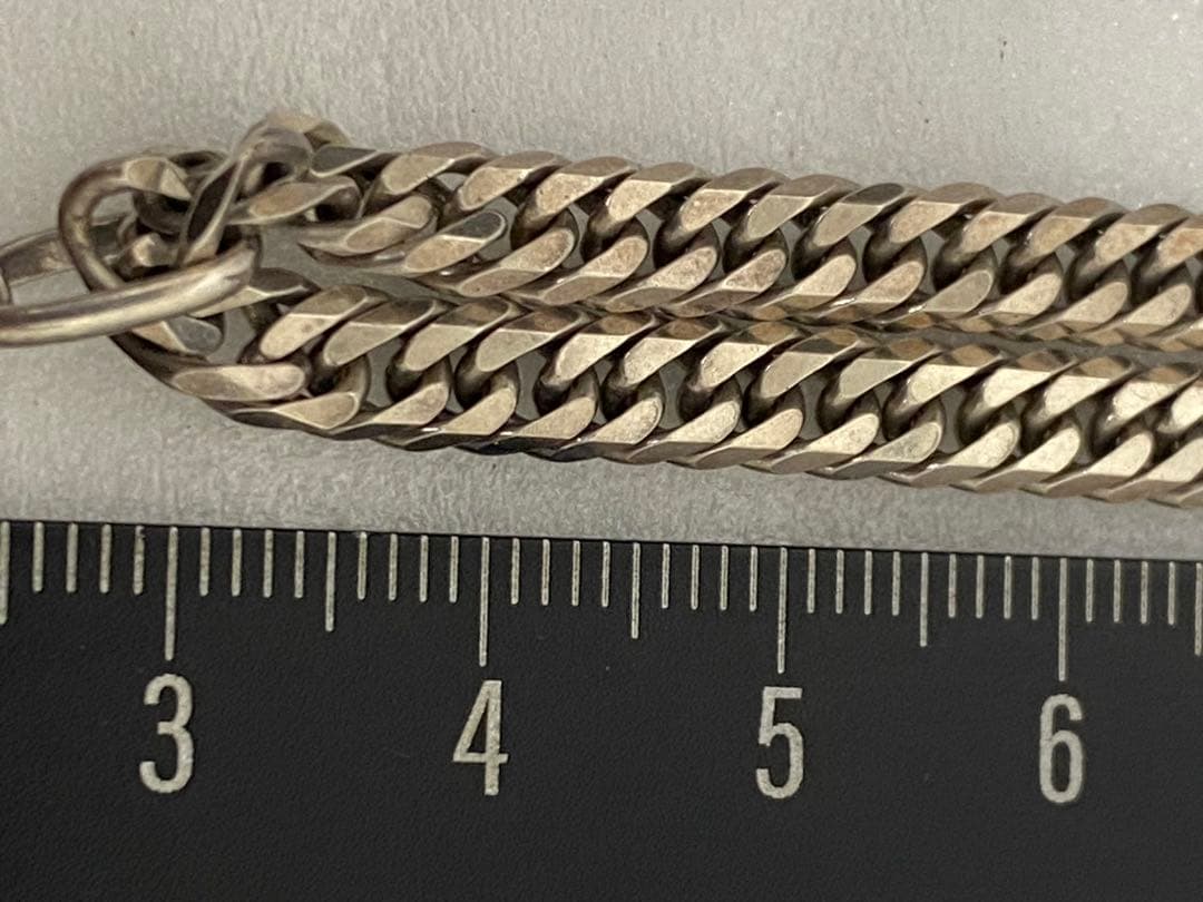 3-3122 シルバー925 Leda SILMA 喜平ネックレス