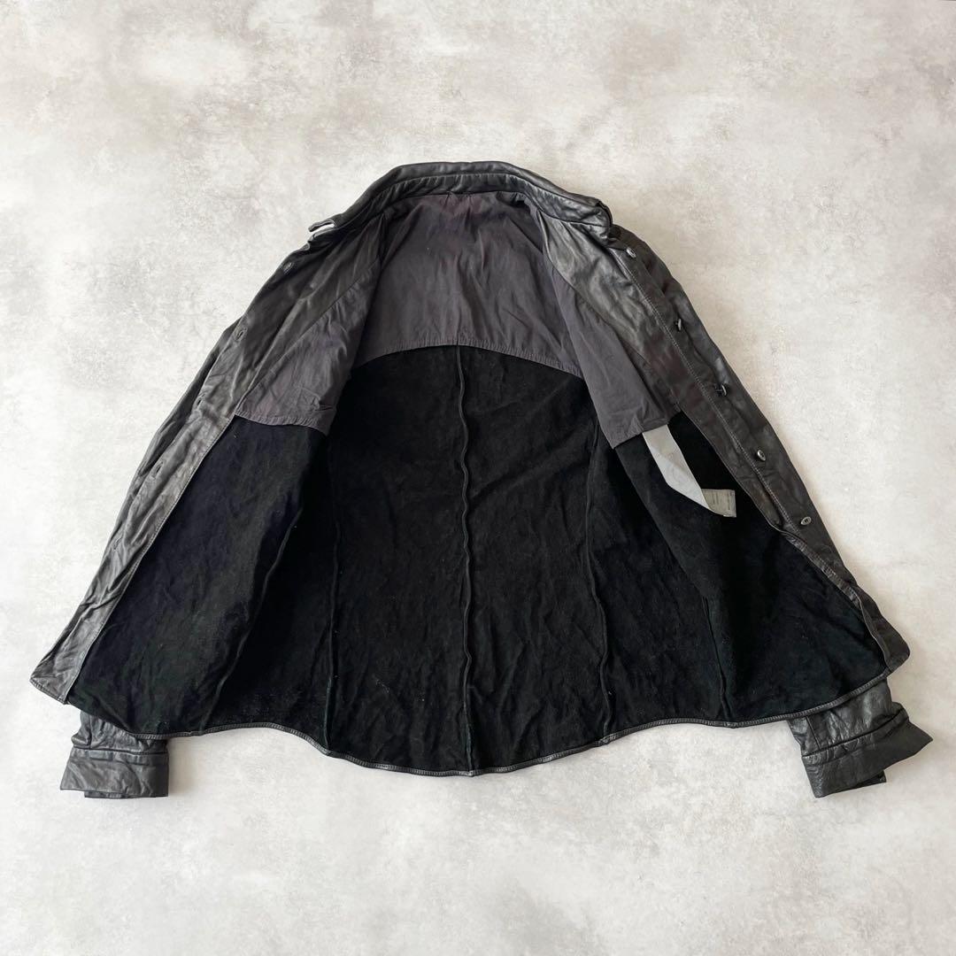 2005AW C DIEM カルペディエム ウォッシャブルレザーシャツ 2