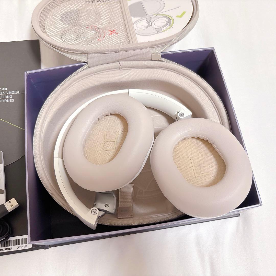 Shure AONIC 40 ワイヤレスヘッドホン ホワイト