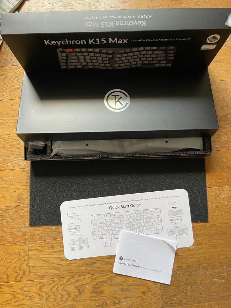 keychron k15 Max キーボード