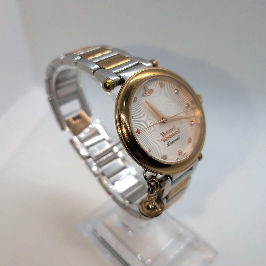 【稼動品】ヴィヴィアンウエストウッド　オーブ　レディース　チャーム 腕時計