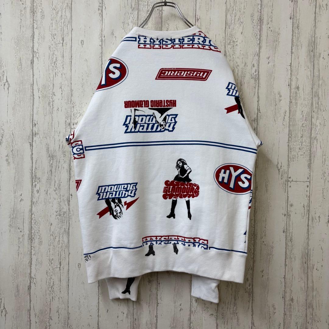 【激レア】ヒステリックグラマー　スウェット　トレーナー　完売モデル　ゆるだぼ