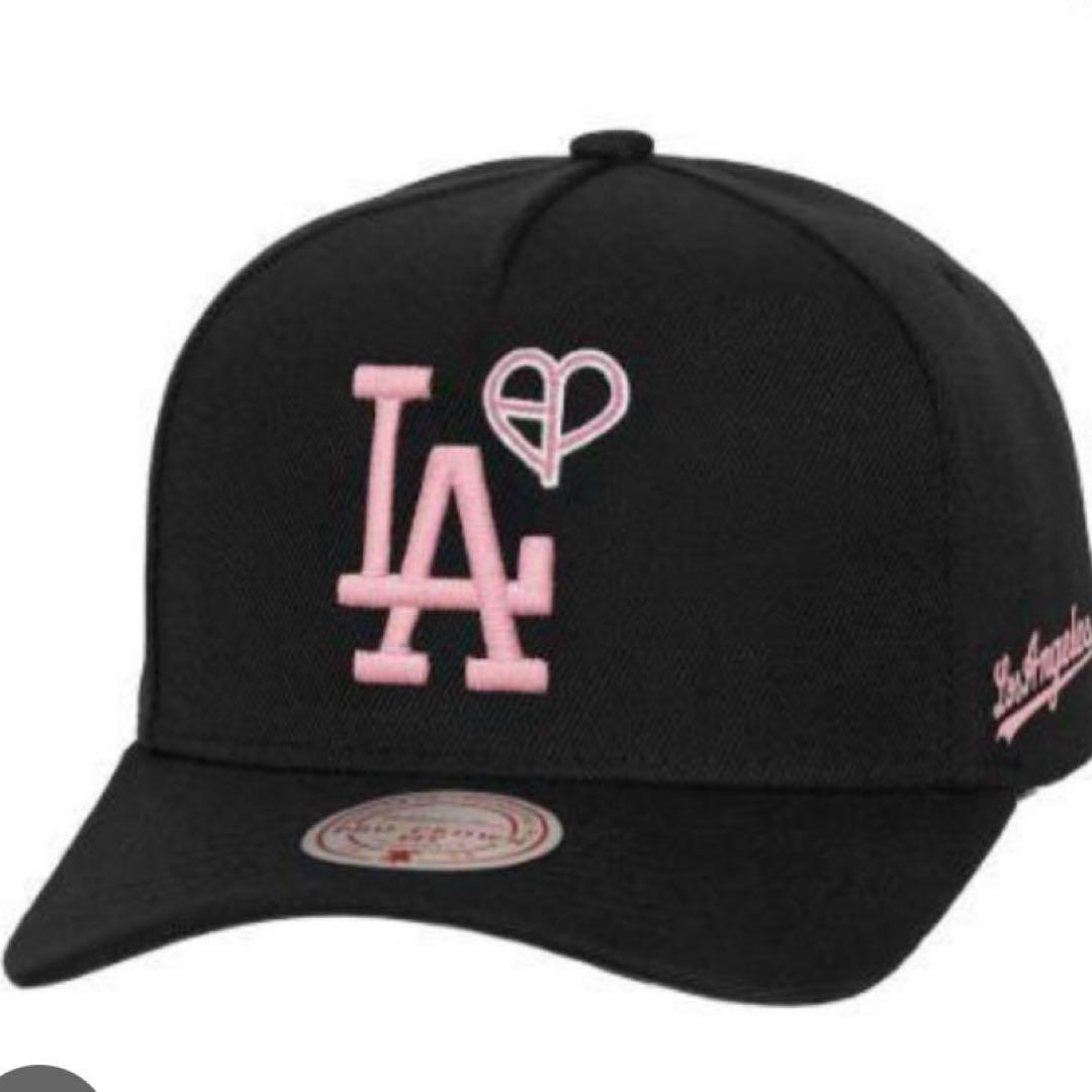 最終値下げ　BLACKPINK x MLB LA Dodgers キャップ