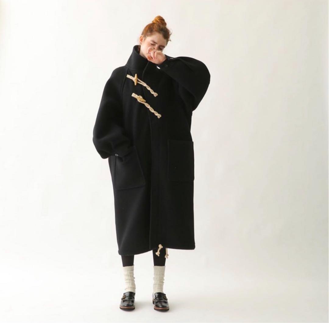 HYKE /ハイク ロングダッフルコート新品未使用 レア サイズ2