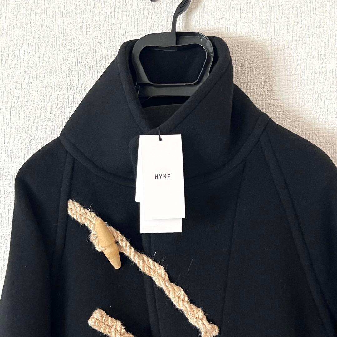 HYKE /ハイク ロングダッフルコート新品未使用 レア サイズ2