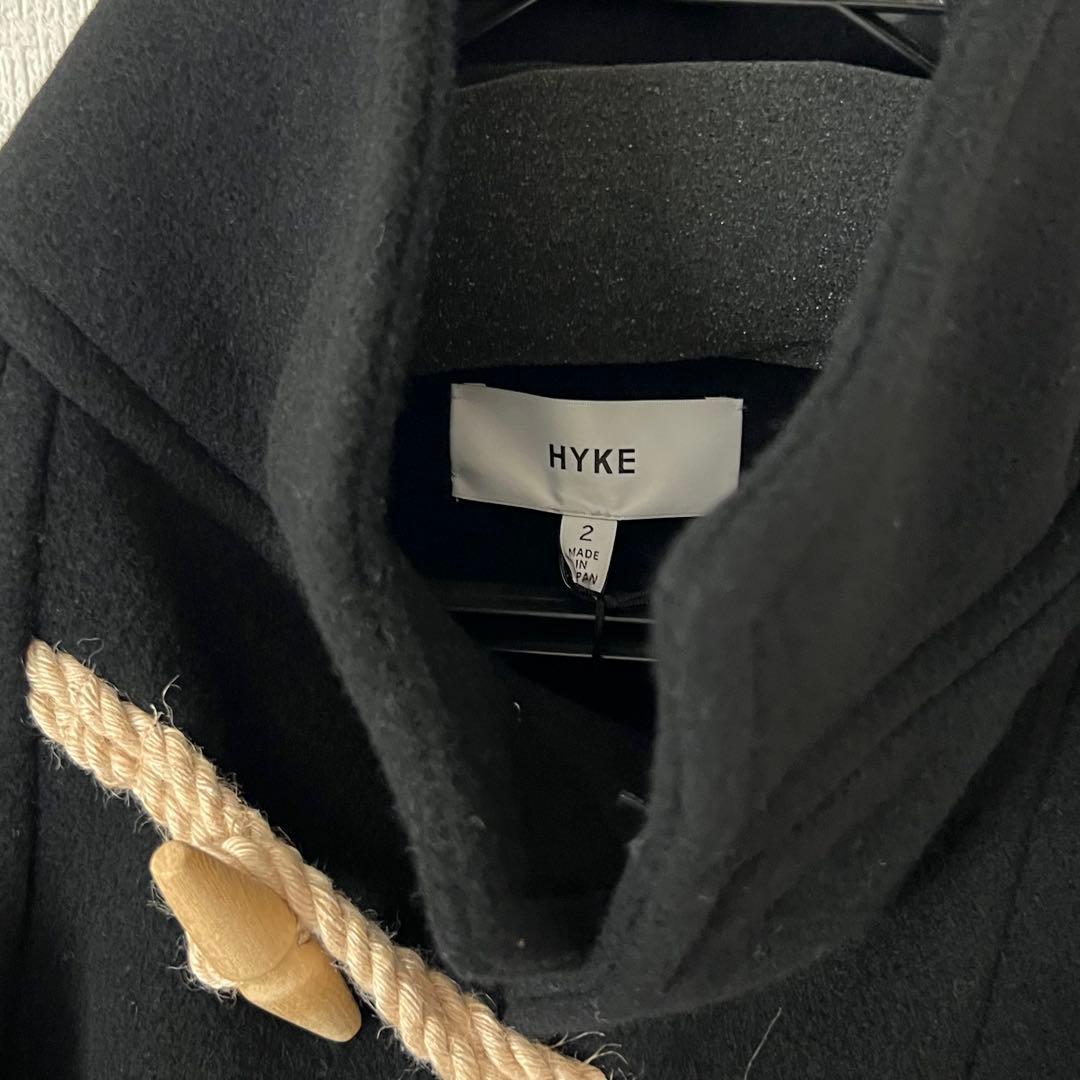 HYKE /ハイク ロングダッフルコート新品未使用 レア サイズ2
