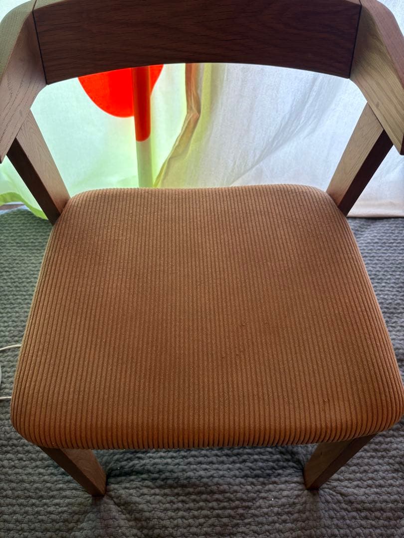 ブラウン コーデュロイ 椅子　アーバンリサーチ