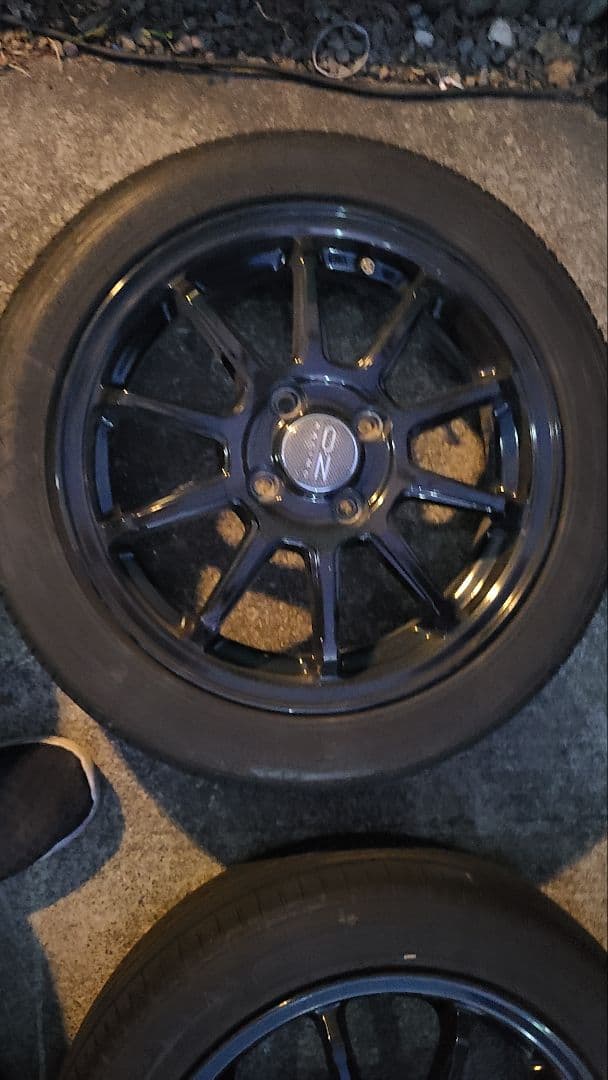 15インチ　前後サイズ違い　三菱ｉ　アイ