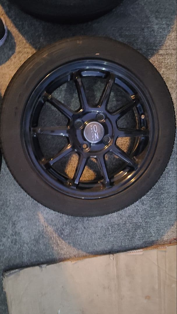 15インチ　前後サイズ違い　三菱ｉ　アイ